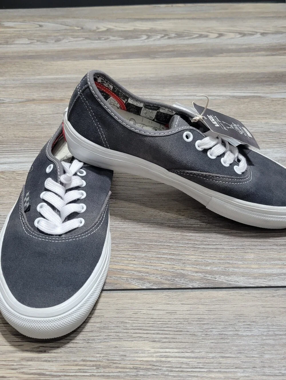 Vans Daniel Johnson Collaboration Sneakers Mens Size 7 Gray